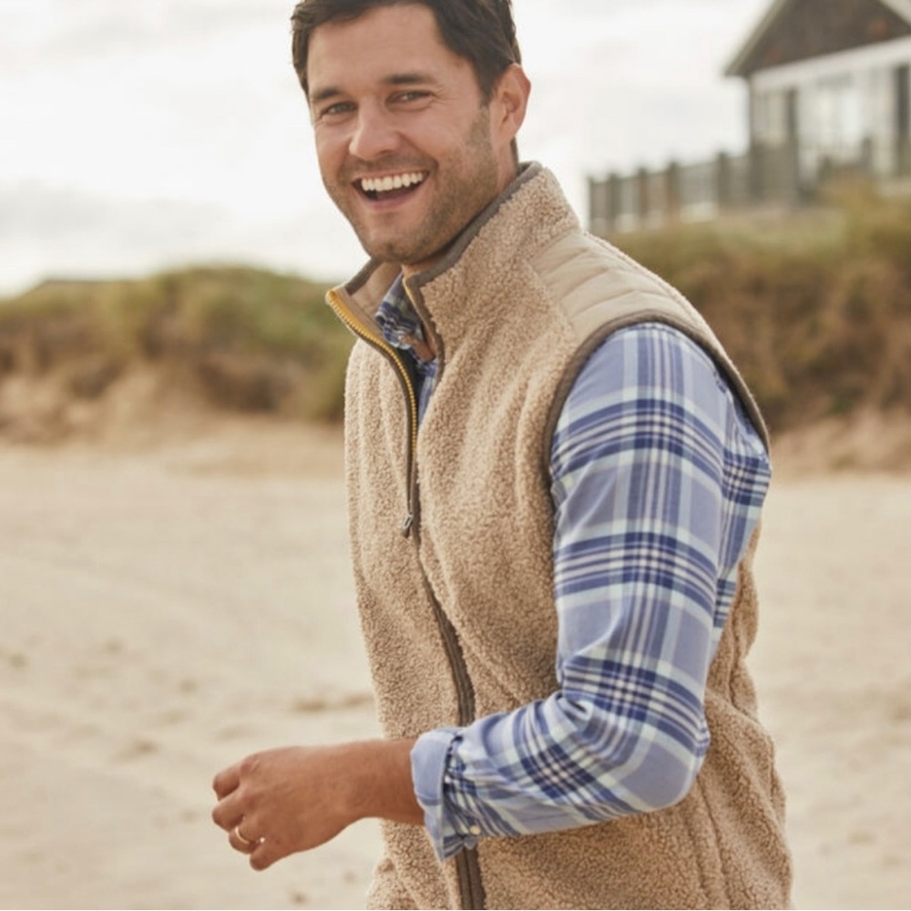 Vineyard Vines Nantucket Sherpa Vest (Size: Small)